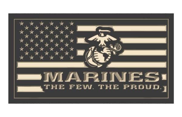 Marines - The Few the Proud Flag