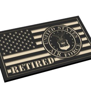 Air Force Retired Seal Flag