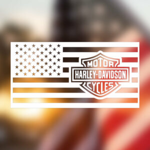 Harley Davidson Vinyl Flag