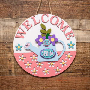 Welcome Spring - Watering can