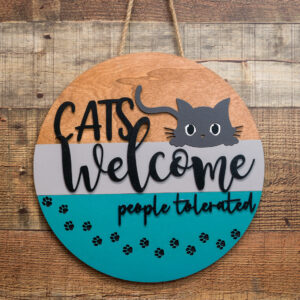 Cats Welcome - people tolerated