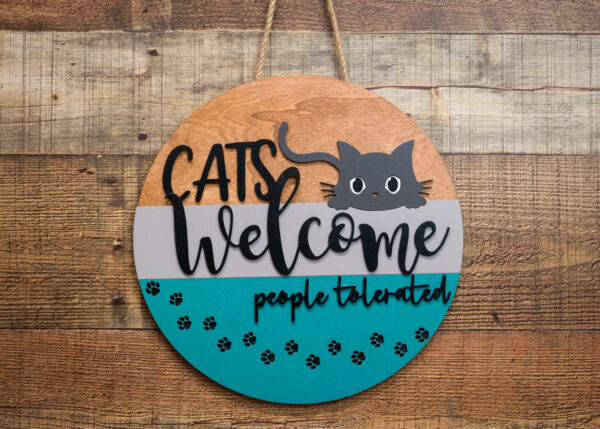 Cats Welcome - people tolerated
