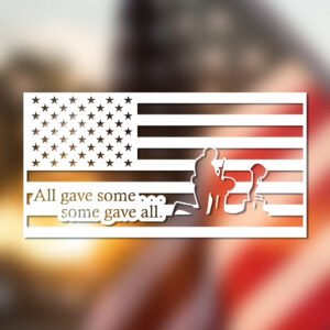Fallen Soldier - All gave some Flag Decal